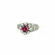 Ruby-Diamond-Ring - photo 1