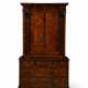A NORTH EUROPEAN WALNUT AND MARQUETRY-INLAID CABINET-ON-CHEST - фото 1
