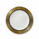 A LARGE CIRCULAR CONCAVE GILTWOOD MIRROR - Foto 1