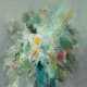 Eisel, Fritz (1929 Lauterbach, Hessen-2010 Langen Brütz) "Blumenstrauß", Öl/ Hartfaser, sign. u.r., 44,5x34 cm, Rahmen - Foto 1