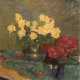Stotz, Fritz (1884 Dresden-1920 ebenda) "Blumenstilleben", sign. o.r., 64,5x59 cm, Rahmen - photo 1