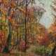 Hager, Marie (1872 Penzlin-1947 Burg Stargard) "Herbst", Öl/ Lw., sign. u.l., 65x76 cm, Rahmen (Schülerin von Eugen Bracht, Mitglied d. Allgemeinen Deutschen (Künstlergenossenschaft und d. Vereins Berliner Küns… - Foto 1