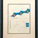 Bonalumi, Agostino (1935 Vimercate-2013 Desio) "Ohne Titel", Farbserigraphie, 177/ 300, sign. u.r. und dat ´81, 43x32 cm, im Passepartout hinter Glas und Rahmen (Bonalumi war ein italienischer Maler, der als ei… - photo 1