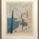 Pfeifer-Watenphul, Max (1896 Weferlingen-1976 Rom) "Kap Sunion", Farblitho., nummeriert 20/ 300, sign. u.r., 42x33 cm, im Passepartout hinter Glas und Rahmen - Foto 1