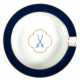Meissen-Aschenbecher, rund, kobaltblauer Rand und Goldränder, mittig blaue Schwertermarke, 1. Wahl, Dm. 9,5 cm - Foto 1