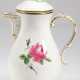 Meissen-Kaffeekanne, Rote Rose, Neuer Ausschnitt, 2. Wahl, H. 25 cm - photo 1
