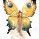Figur "Schmetterling", Ens, polychrom bemalt, H. 8,5 cm - photo 1