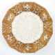Meissen-Zierteller, 19. Jh., reliefiert, Golddekor berieben, Dm. 17,5 cm - photo 1