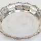 Anbietschale, Schweden 1934, Silber, punziert, 350 g, flache polygonale Form mit durchbrochener Wandung, H. 4 cm, Dm. 26 cm - photo 1