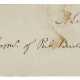 Franking signature addressed to Benjamin Brown French - фото 1