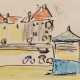 Ernst Ludwig Kirchner. Dresdner Vorstadt - Foto 1