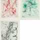 A.R. Penck. Mixed Lot of 3 Etchings - Foto 1