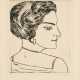 Max Beckmann. Naila im Profil (Bildnis Frau H.M.) - photo 1