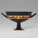 AN ATTIC BLACK-FIGURED BAND-CUP - Foto 1