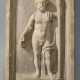 A ROMAN MARBLE RELIEF PANEL WITH SILENUS - фото 1