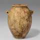 AN EGYPTIAN BRECCIA JAR - фото 1