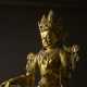 AN IMPERIAL GILT COPPER ALLOY FIGURE OF AVALOKITESHVARA - фото 1