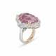 COLORED SAPPHIRE AND DIAMOND RING - photo 1