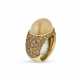HEMMERLE MOONSTONE AND COLORED DIAMOND RING - photo 1