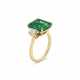VALENTIN MAGRO EMERALD AND DIAMOND RING - photo 1