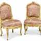 PAIRE DE CHAISES À LA REINE D'ÉPOQUE LOUIS XV - Foto 1
