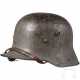 Von der bulgarischen Armee weiterverwendeter Stahlhelm M 16, deutsch - photo 1