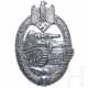 Panzerkampfabzeichen in Silber, Hersteller "A.S." - photo 1 Panzerkampfabzeichen in Silber, Hersteller "A.S." - photo 1