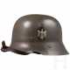 Kinderstahlhelm in Form des M 18/35 des Heeres - photo 1