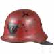 Feuerwehr-Stahlhelm M34 für einen Angehörigen der Junkers Flugzeug- und Motorenwerke - photo 1