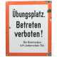 Emailleschild der SS-Junkerschule Tölz "Übungsplatz..." - Foto 1