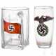 Patriotischer Bierkrug und Bierglas - фото 1