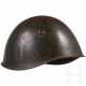 Glocke eines Stahlhelms M 33 mit Emblem des "Valanga" Bataillons der Decima MAS - photo 1