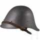 Stahlhelm M 39, aptiert mit deutschem Futter - photo 1