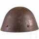 Stahlhelm M 32/34 der tschechischen Armee, weiterverwendet im Protektorat Böhmen & Mähren - фото 1