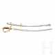 A Lion-Head Damascus Oldenburg Dragoon Regiment No. 19 Presentation Sword - photo 1