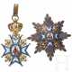 Serbischer St. Sava-Orden - brillantierter Bruststern zum Großoffizier und Halskreuz - photo 1