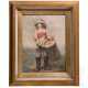 Wilhelm Camphausen (1818 - 1885), Aquarell mit Darstellung eines Trommlers des 17. Jhdts. - фото 1