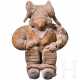 Große präkolumbische Tonfigur, Ekuador, wohl 500 - 1000 n. Chr. - Foto 1