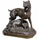 Auguste Louis Lalouette (1826 - 1883) - Bronzeskulptur "Marriage forcé", um 1860/70 - photo 1