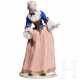 Porzellanfigur "Isabella" aus der Commedia dell'arte, Franz Anton Bustelli, um 1760 (Entwurf), Nymphenburg, 20. Jhdt. (Ausführung) - photo 1