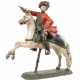 Geschnitzte Reiterplastik - photo 1 Geschnitzte Reiterplastik - photo 1