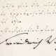 Autograph König Wilhelm II. von Preußen - photo 1 Autograph König Wilhelm II. von Preußen - photo 1