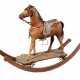 Pferd als Reittier auf Rädern mit Wippe - photo 1