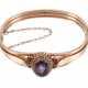 Historismusarmreif mit Amethyst und Saatperlen - фото 1 Historismusarmreif mit Amethyst und Saatperlen - фото 1