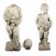 Paar lebensgroße Gartenfiguren - photo 1