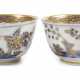 Meissen Paar frühe Koppchen Blau-/Goldmalerei - Foto 1