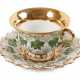 Meissen Prunktasse Weinlaubrelief - photo 1