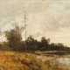 Karl Heffner, attr., Herbstliche Seelandschaft - Foto 1 Karl Heffner, attr., Herbstliche Seelandschaft - Foto 1