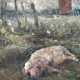 Gustaaf Van Loon, attr., Schlafendes Schwein - photo 1 Gustaaf Van Loon, attr., Schlafendes Schwein - photo 1
