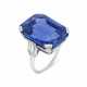 CARTIER ART DECO SAPPHIRE AND DIAMOND RING - Foto 1 CARTIER ART DECO SAPPHIRE AND DIAMOND RING - Foto 1